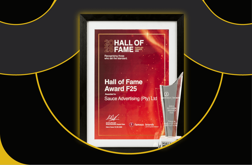 2025 Hall of Fame supplier of the year awarded to Sauce Advertising
