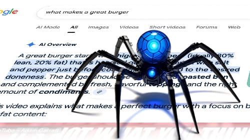Google E-E-A-T graphic highlighting Experience, Expertise, Authoritativeness, and Trustworthiness in SEO. Dark background with minimalist icons representing trust, credibility, and search quality signals.
