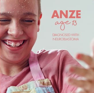 Anze age 13 diagnosed with neurobiastoma