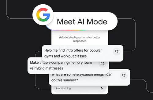 Google Meet AI Mode interface