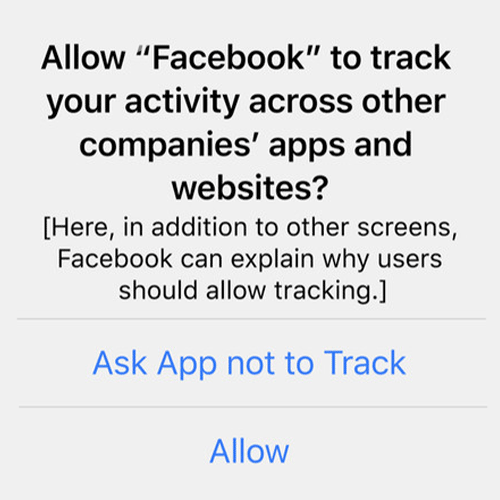 Facebook Track Panel